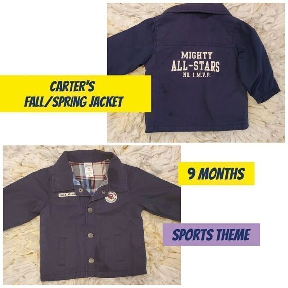 Carter's Infant Boy lightweight Jacket - Picture 1 of 5